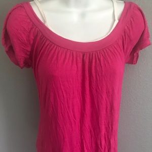 Size small pink top
